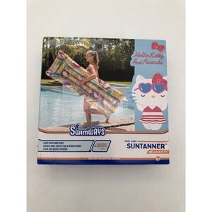 Hello Kitty And Friend Inflatable Pool Float  23" X 70"